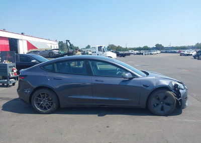 2023 Tesla Model 3 Rear-wheel Drive, Right Side damage, Iaai lot 45889872, photo 13 of 20