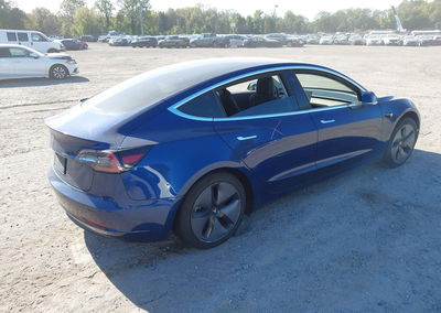 2019 Tesla Model 3 Long Range/mid Range/standard Range/standard Range Plus, daño Inundación, Iaai lote 46320573, foto 4 de 12