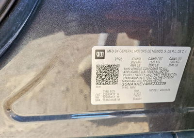 2022 Chevrolet Equinox Lt, uszkodzenie: Przód, Copart lot 71497376, zdjęcie 13 z 13