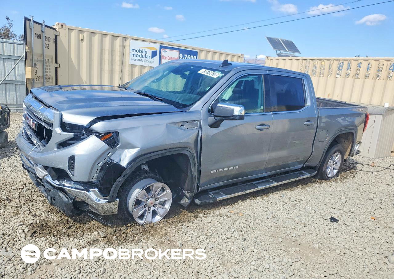 2026 Gmc Sierra K1500 Sle, daño Frontal, Copart lote 69576976