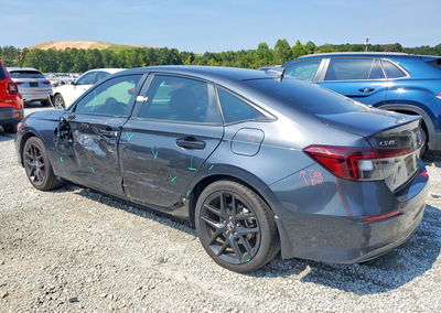 2025 Honda Civic Sport, Side damage, Copart lot 69617076, photo 2 of 12