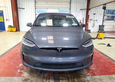 2022 Tesla Model X, Rear End damage, Copart lot 72814386, photo 5 of 12