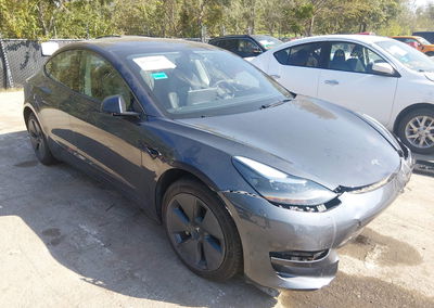 2023 Tesla Model 3 Rear-wheel Drive, daño Frontal, Iaai lote 46332017