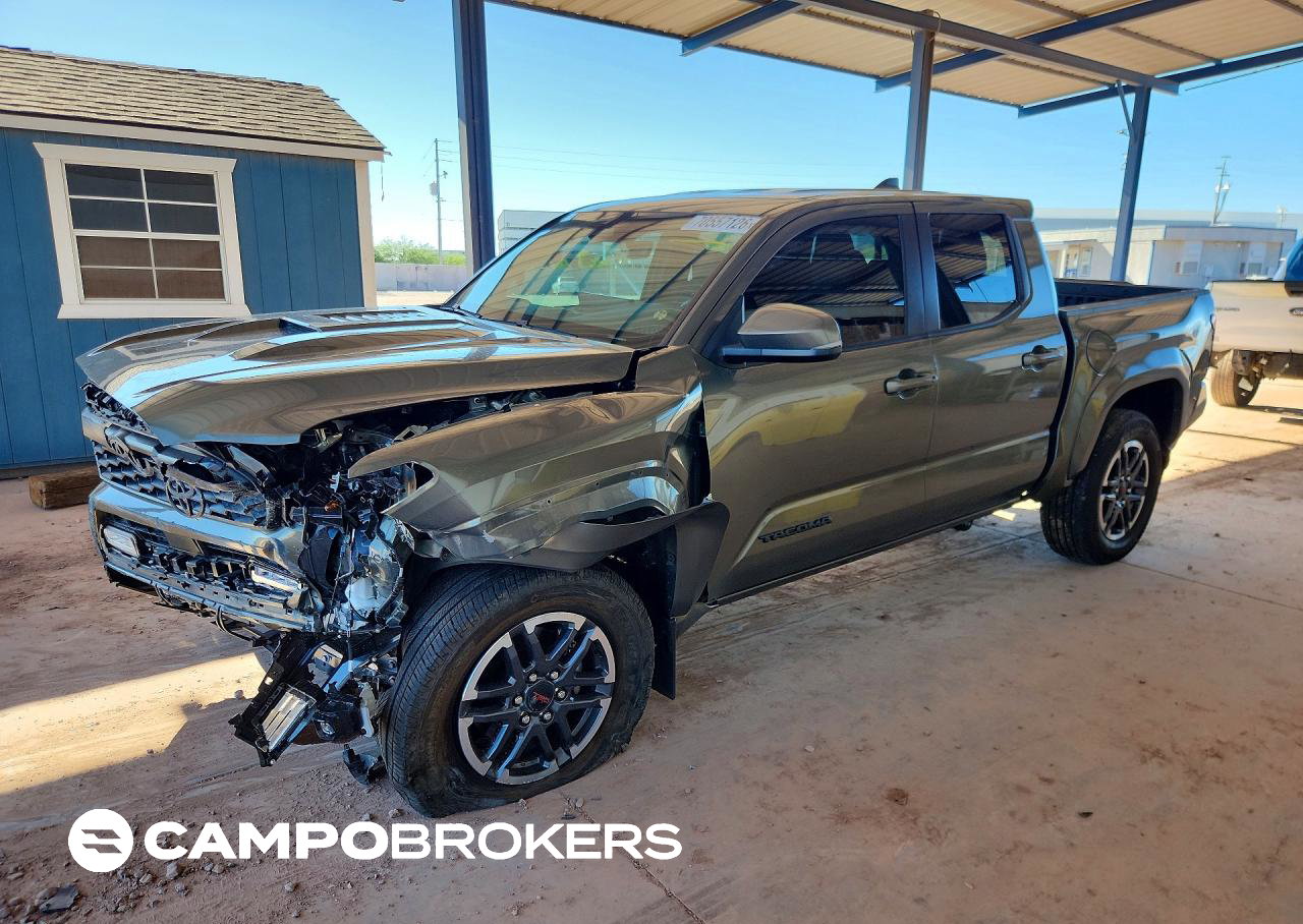 2024 Toyota Tacoma Trd Sport, daño Frontal, Copart lote 70557126