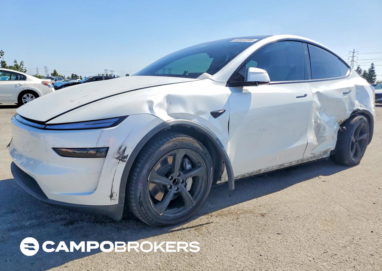 2026 Tesla Model Y, uszkodzenie: Bok, Copart lot 69553206