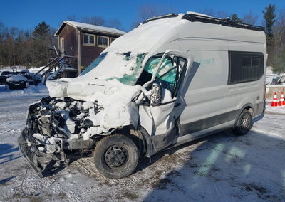 2022 Ford Transit-350, пошкодження: Лівий перед, Iaai лот 44292827, фото 2 з 15
