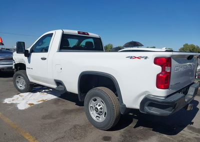 2021 Chevrolet Silverado 2500hd 4wd  Long Bed Wt, пошкодження: Лівий бік, Iaai лот 46196759, фото 3 з 17