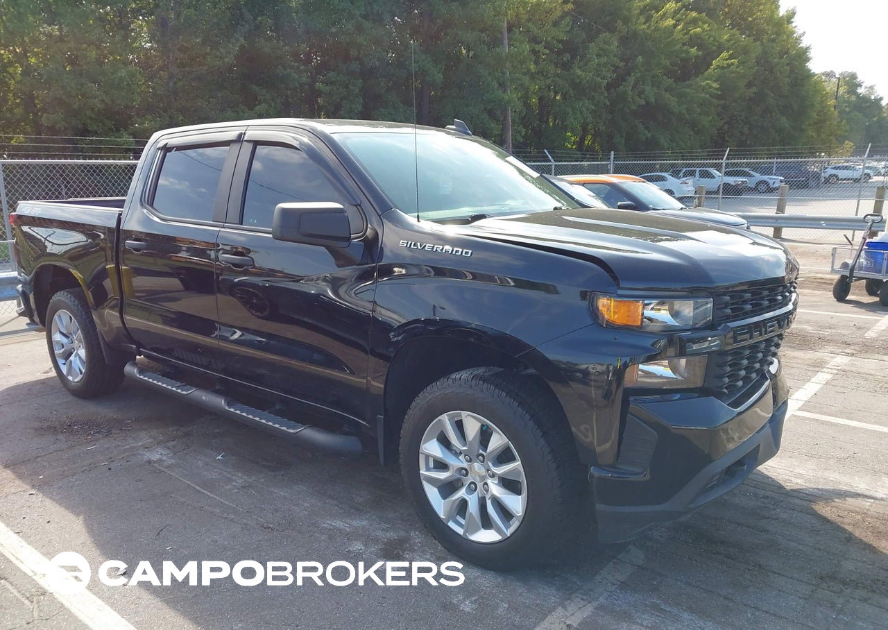2022 Chevrolet Silverado 1500 Ltd 4wd  Short Bed Custom, Front End damage, Iaai lot 46119237