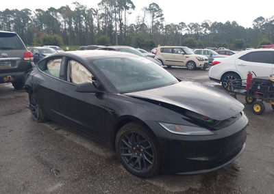 2026 Tesla Model 3, Right Rear damage, Iaai lot 46052964