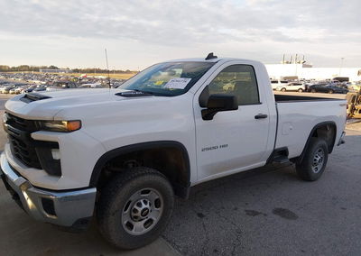 2024 Chevrolet Silverado 2500hd 4wd  Long Bed Work Truck, uszkodzenie: Normal Wear & Tear, Iaai lot 46366738, zdjęcie 10 z 13
