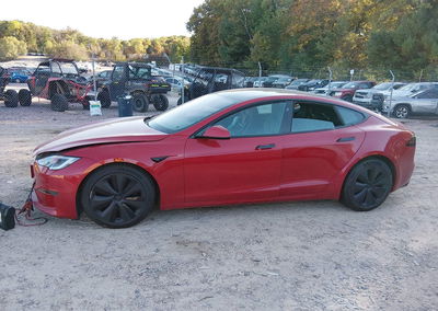 2022 Tesla Model S Dual Motor All-wheel Drive, uszkodzenie: Prawy bok, Iaai lot 46305505, zdjęcie 13 z 15