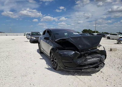 2023 Tesla Model X, daño Frontal, Copart lote 65848266, foto 13 de 14