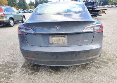 2019 Tesla Model 3, daño Frontal, Copart lote 74435826, foto 6 de 12