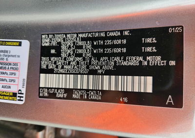 2025 Lexus Nx 350 Luxury, uszkodzenie: Przód, Copart lot 69799336, zdjęcie 14 z 14