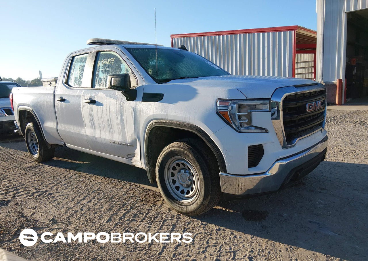 2021 Gmc Sierra 1500 4wd  Standard Box, daño Lateral derecho, Iaai lote 46386874