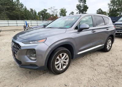 2019 Hyundai Santa Fe Se, daño Mecánico, Copart lote 73541026