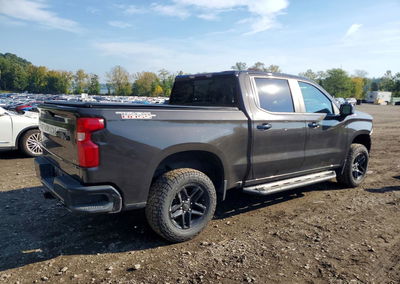 2022 Chevrolet Silverado Ltd K1500 Lt Trail Boss, daño Frontal, Copart lote 69980056, foto 3 de 12