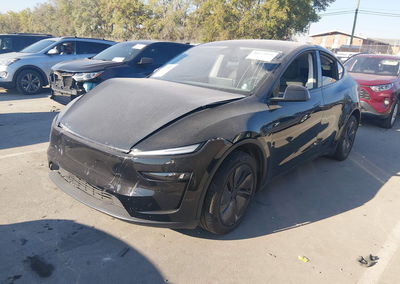 2026 Tesla Model Y All-wheel Drive/long Range Launch Series/premium All-wheel Drive, Front End damage, Iaai lot 46150056,