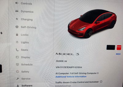 2023 Tesla Model 3, daño Frontal, Copart lote 72146156, foto 9 de 13