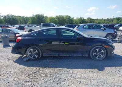 2020 Honda Civic Lx, daño Trasero izquierdo, Iaai lote 42123334, foto 13 de 16