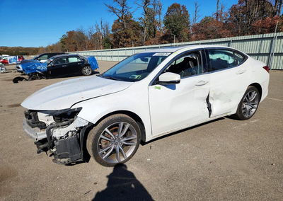 2020 Acura Tlx Technology, daño Frontal, Copart lote 73350676