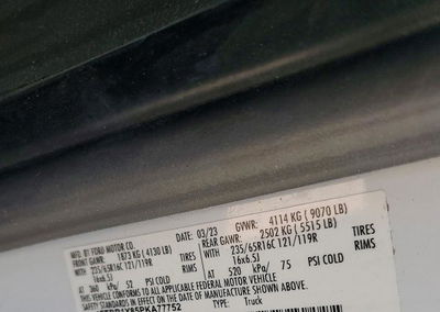 2023 Ford Transit T-250 Van, Rear End damage, Copart lot 69376316, photo 14 of 14