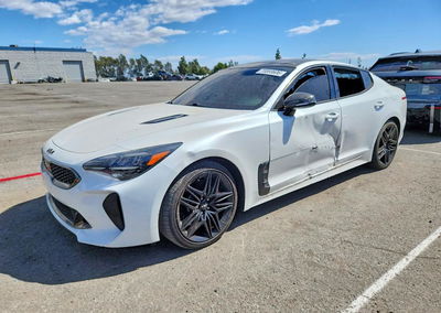 2022 Kia Stinger Gt1, daño Lateral, Copart lote 70069606
