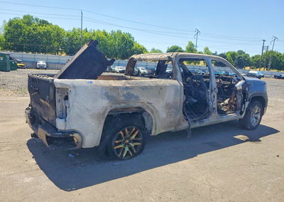 2021 Gmc Sierra K1500 Slt, uszkodzenie: Pożar, Copart lot 58246716, zdjęcie 3 z 12