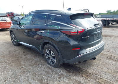 2019 Nissan Murano Sv, Right Side damage, Iaai lot 46187463, photo 3 of 18