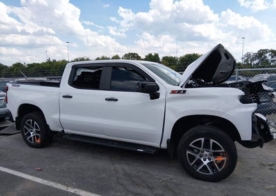 2020 Chevrolet Silverado 1500 4wd  Short Bed Lt Trail Boss, Front End damage, Iaai lot 46075095, photo 12 of 15