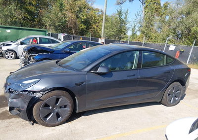2023 Tesla Model 3 Rear-wheel Drive, daño Frontal, Iaai lote 46332017, foto 14 de 21