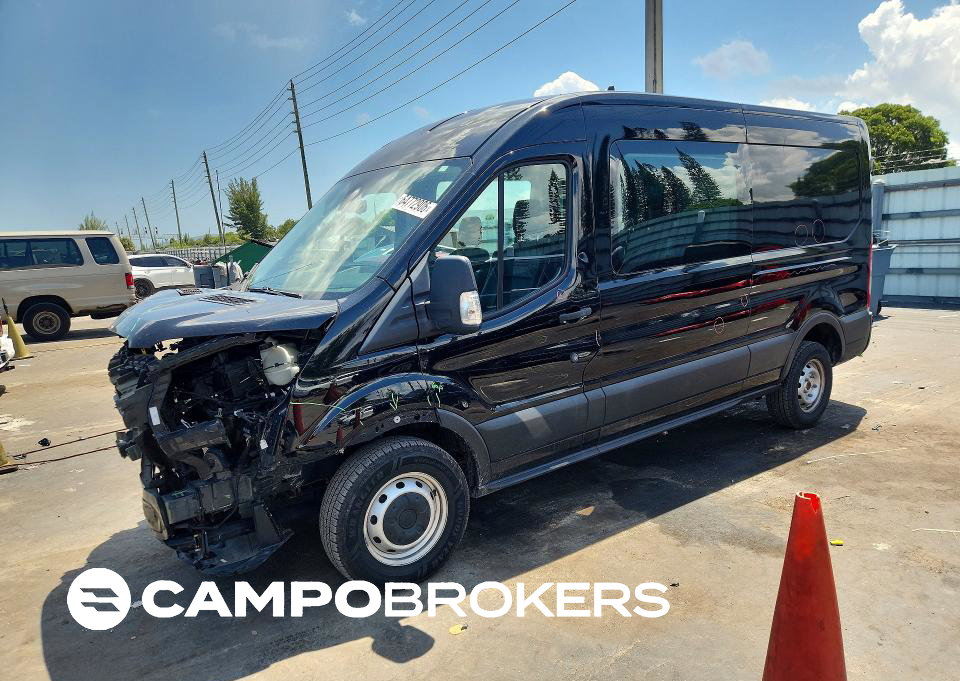 2022 Ford Transit T-250 Delivery Van, daño Frontal, Copart lote 64772906