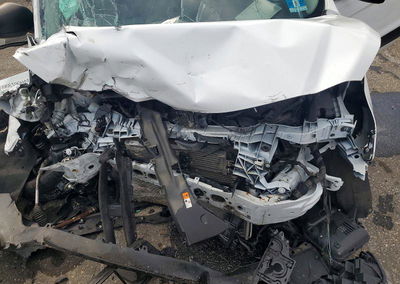 2022 Ford Transit Connect Xl Delivery Van, uszkodzenie: Przód, Copart lot 68653686, zdjęcie 12 z 14
