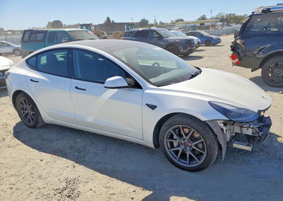 2021 Tesla Model 3, daño Frontal, Copart lote 70917186, foto 4 de 12