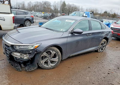 2019 Honda Accord Exl, пошкодження: Передня частина, Copart лот 79727135