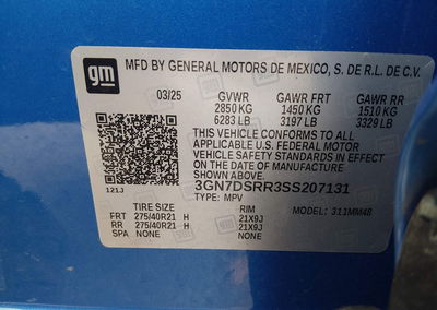 2025 Chevrolet Equinox Ev Rs, uszkodzenie: Przód, Iaai lot 46120192, zdjęcie 9 z 17