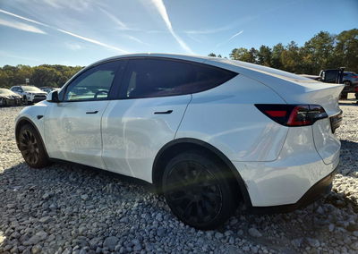 2021 Tesla Model Y, daño Abolladuras/rayones menores, Copart lote 74496816, foto 2 de 12