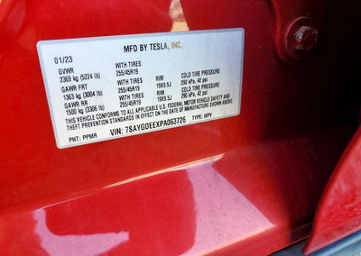 2023 Tesla Model Y, uszkodzenie: Tył, Copart lot 73464886, zdjęcie 14 z 16