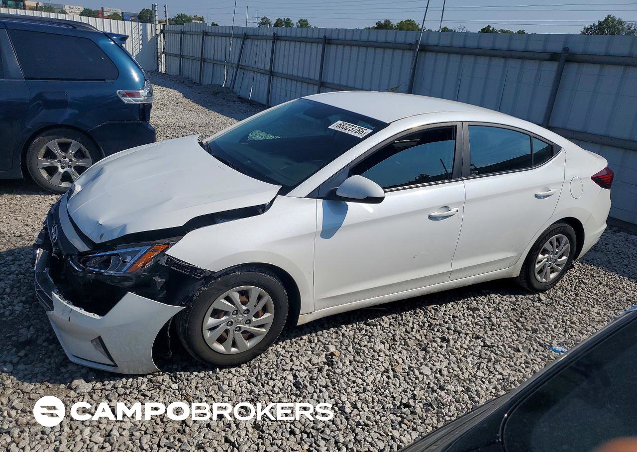 2019 Hyundai Elantra Se, uszkodzenie: Przód, Copart lot 68323786
