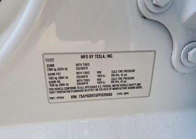 2023 Tesla Model Y, uszkodzenie: Tył, Copart lot 67141826, zdjęcie 13 z 15
