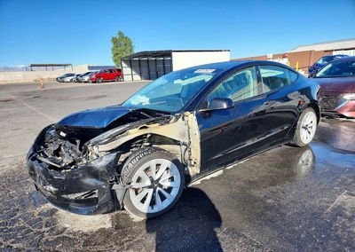 2022 Tesla Model 3, daño Frontal, Copart lote 73086386