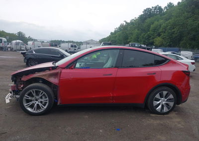 2023 Tesla Model Y Awd/long Range Dual Motor All-wheel Drive, uszkodzenie: Przód, Iaai lot 46041065, zdjęcie 15 z 23