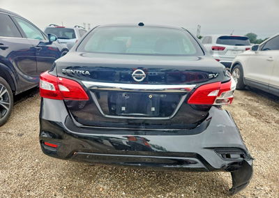 2019 Nissan Sentra Sv, пошкодження: Задня частина, Copart лот 63866246, фото 6 з 12