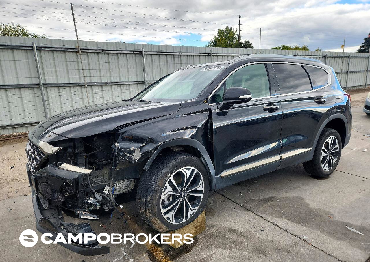 2019 Hyundai Santa Fe Limited 2.0t, uszkodzenie: Przód, Copart lot 72960526
