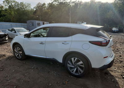 2019 Nissan Murano Sl, Water/Flood damage, Copart lot 71833936, photo 2 of 13