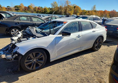 2023 Acura Tlx Tech A, daño Frontal, Copart lote 73492306