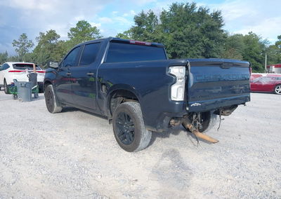 2022 Chevrolet Silverado 1500 Ltd 2wd  Short Bed Custom, пошкодження: Задня частина, Iaai лот 46267762, фото 3 з 18