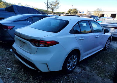 2020 Toyota Corolla Le, daño Mecánico, Copart lote 72034456, foto 3 de 12