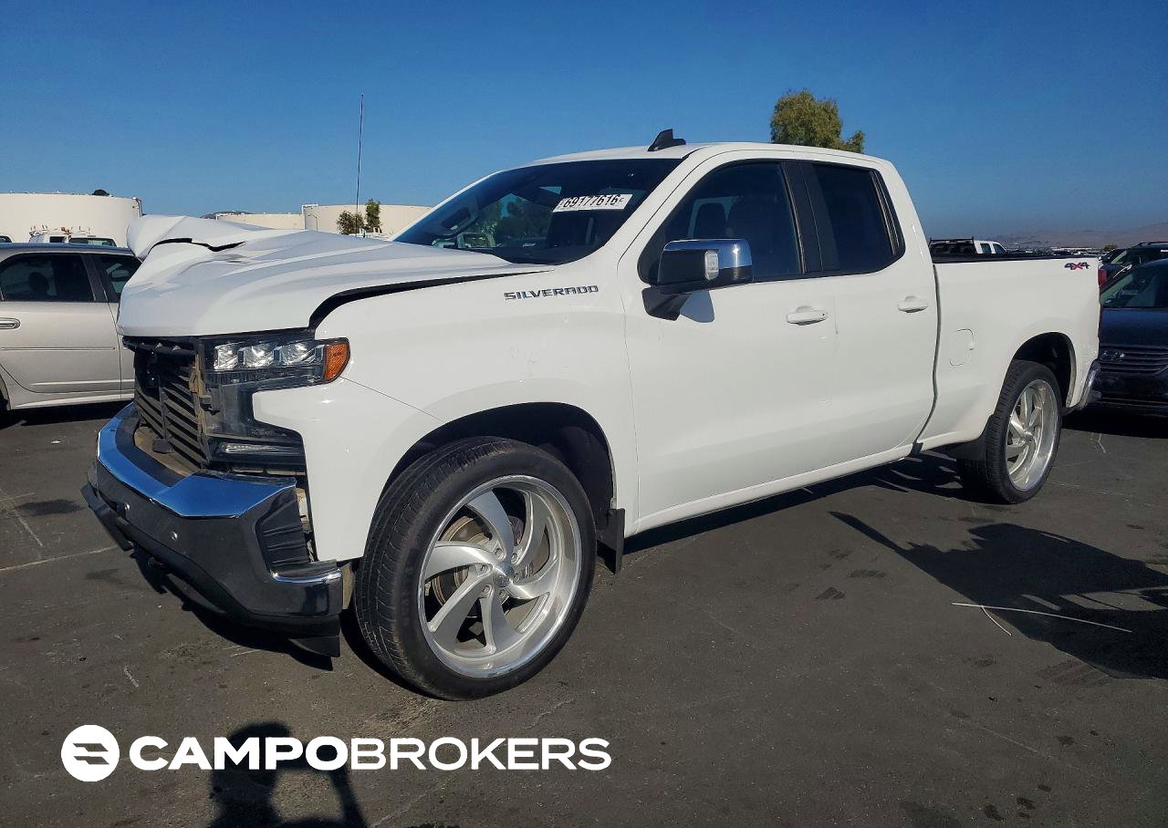 2021 Chevrolet Silverado K1500 Lt, пошкодження: Передня частина, Copart лот 69177616