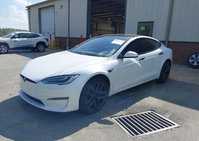 2021 Tesla Model S Long Range Dual Motor All-wheel Drive, uszkodzenie: Electrical, Iaai lot 45904297, zdjęcie 2 z 18